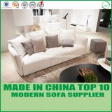 Pure White Latex Loveseats Modern Leather 1+2+3 Sofa