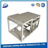 Stainless Steel Sheet Metal Fabrication Cabinet with Stamping and Welding