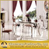 Simple Style Stainless Steel Dining Tables