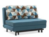 High Density Fabric Sofa Cum Bed for Small Unit with Different Size