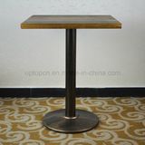 Square Vintage Distressed Solid Wood Restaurant Table (SP-RT467)