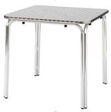 Factory Price Outdoor Restaurant Aluminum Cafe Dining Table (DT-06165S)