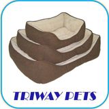 Printed Cheap Dog Cat Pet Bed (WY1204035-1A/C)