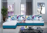 Modern Genuine Leather Sofa