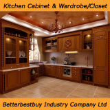 New Design Solid Wood Kitchen Cabinet