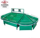 Custom Made Plastic Supermarket Vegetable and Fruit Display Shelf Equipment