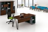 L Shape Modern Simple Office Wood Furniture Excutive Office Desk (BL-AYD18D)