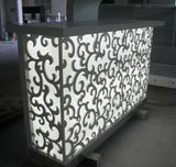 LED Restaurant Reception Desk Furniture Modern Restaurant Bar Counter