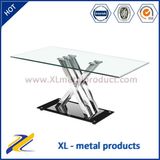 Most Popular Glass and Metal Dining Table
