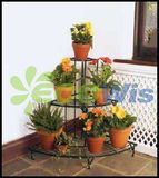 3-Tier Metal Corner Garden Potted Plant Stand (HT5602)