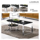 Modern Furniture Tempered Glass Coffee Table Yf-T17069