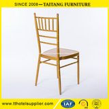 Banquet Chiavari Chair Metal Hotel Furniture Gold