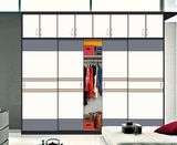 Customized Modern Bedroom Sliding Wardrobes (many colors)