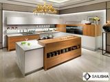 Modern Italy Home Hotel Furniture Island Wood Kitchen Cabinet