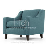 Hotel Bed Room Modern Fabric Sofa (1Seater)