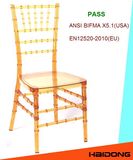 Clear Wedding furniture Transparent Resin Chiavari Chair
