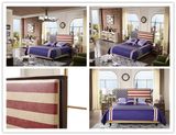 Foshan Manufacture Home Bedroom Furniture Euro Style Leather Soft Bed