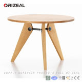 Replica Jean Prouve Gueridon Wood Dining Table 120cm (OZ-RT1021D)