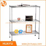 Awesome 3 Tier Chrome Homeware Display Stand Wire Shelving