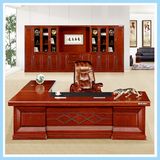 China Furniture Solid Wood Executive Office Large Executive Desk