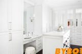 Fashionable High Glossy White Lacquer Wardrobe (BY-S-4)