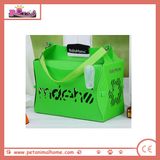 Portable Plastic Pet Bed in Green