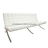 Commercial Modern Hotel Lobby Receiption Barcelona Chair 3seater