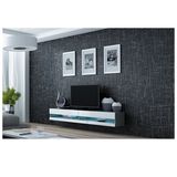 Modern Wooden LED TV Stand Furniture Design