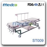 Medical Cart Stainless Steel Hospital Transfer Nursing Stretcher Trolley