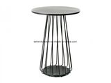 Multicolor Industrial Steel Wire MDF Coffee Table Design