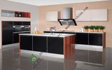 New Fashionable High Gloss UV Kitchen Furniture (zs-161)