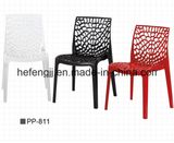 New Design Plastic Chair Mesh Base Leisure Stackable Chair