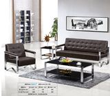 Hot Sales Popular Waiting Sofa Office Leather Sofa 8801# in Stock 1+1+3