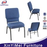 Popular Blue Fabric Stacking Church Chair