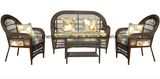 New Design Wicker Sofa Set Rattan Sofa with Cushion