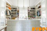 Modern Luxury 4 Door Wood Bedroom Wardrobe by-W18-32