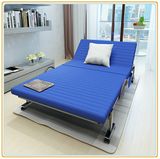 Folding Metal Frame Sofa Bed Sr-F01A Blue 190*90cm