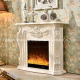 Antique Hotel Furniture LED Light Heater Electric Fireplace (330)