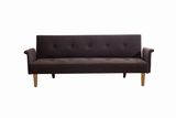 Leisure Fabric Sofa with Wooden Leg