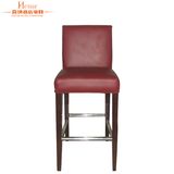 Microfiber Barstool Bar Chair From China Foshan Factory