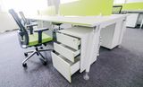 Elegant White Color Commercial Office Staff Computer Workstation Desk-PS-1583-4