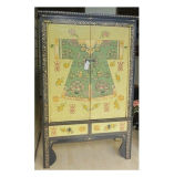Chinese Reproduction Painted Cabinet Lwa439