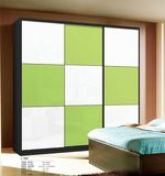 2016 New Bedroom Wardrobe Design in Sliding Door (customized)