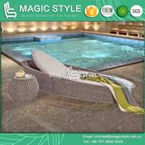 Iris Lounge Garden Furniture Beach Chair Rattan Bench Wicker Lounge (MAGIC STYLE)