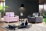 Simple Funcional Single Sofa Bed with Armrest