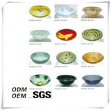 Transparent Glass Sink for Export