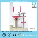 Floor-Mounted Glass Bathroom Furniture Bls-2144)