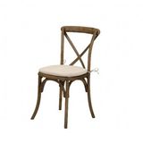 X Back Wood Wedding Chair