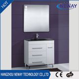 Wholesale Floor Standing Plastic Bathroom Cabinet with Mirror