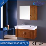 Modern Wall Mounted Hotel Wood Bathroom Vanity Design